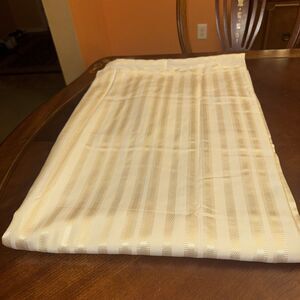 Waterford Beige Table Cloth 68”X 102”